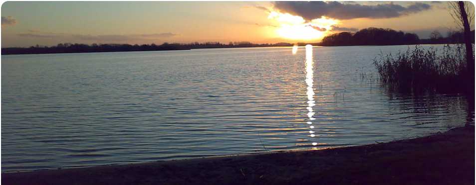 Sonnenuntergang in Hildebrandshagen